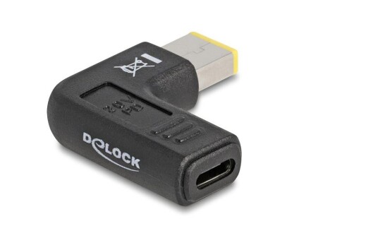 Delock Ladeadapter USB-C Til Lenovo 11,0 x 4,5 mm 90° Delock Ladeadapter USB-C Til Lenovo 11,0 x 4,5 mm 90°