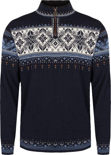 Dale of Norway Men"s Blyfjell Knit Sweater Navy/Red/Offwhite/Indigo Blue XXL Dale of Norway Men"s Blyfjell Knit Sweater Navy/Red/Offwhite/Indigo Blue XXL