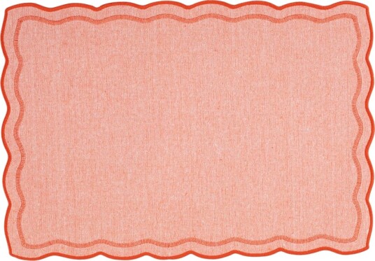 Christiania Glasmagasin Collection Dekkebrikke 48x33cm Oransje