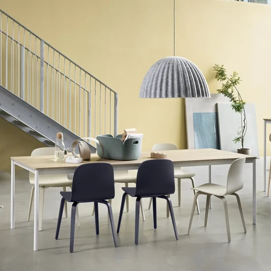 Muuto Under The Bell Pendellampe 82 cm White Mélange Muuto Under The Bell Pendellampe 82 cm White Mélange