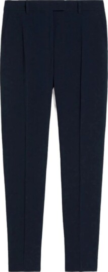 Max Mara Dame Bukser Blå 2XL,