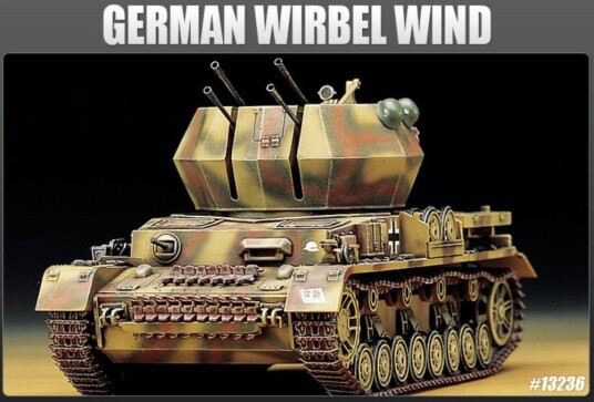 Academy 1/35 German Flakpanzer IV Wirbelwind