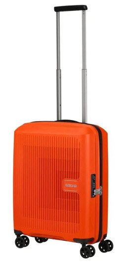 American Tourister AEROSTEP ekspanderende kabinkoffert 55 cm Bright Orange