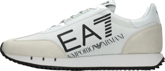 Emporio Armani EA7, Herre, Sko, Hvit, 44 EU,