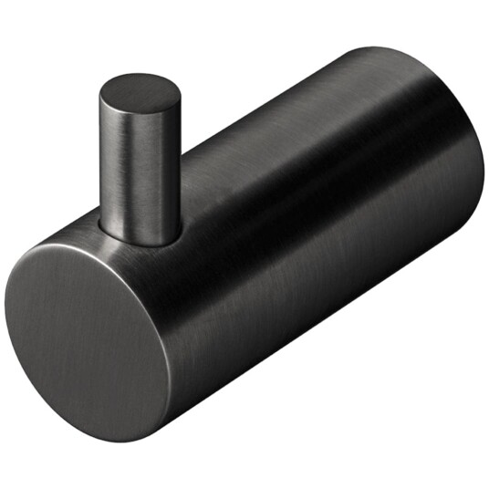Tapwell Ta242 Håndklekrok Medium Brushed Black Chrome