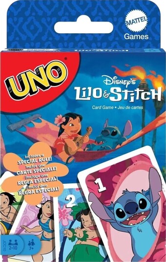 UNO Lilo & Stitch Barnespill for Barn fra 7 år