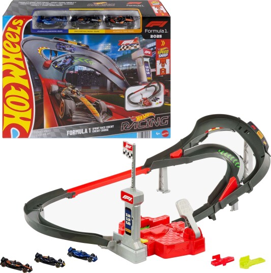 Hot Wheels Hw Racing Sprint Circuit Multi/Patterned One Size