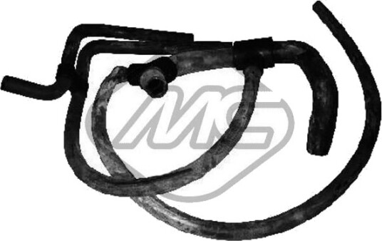 Radiatorslange Metalcaucho 09405
