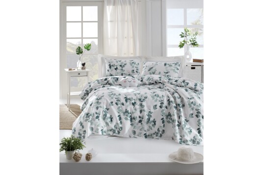 EnLora Home Sengeteppe Grønn EnLora Home Sengeteppe Grønn