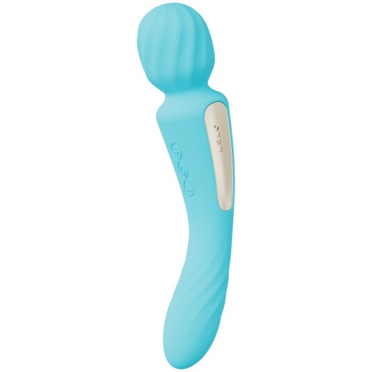 LELO Switch Dobbeltsidig Magic Wand Vibrator - Blå