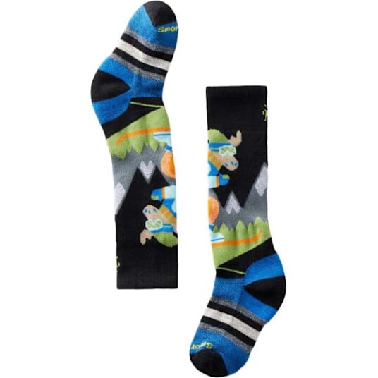 Smartwool Wintersport Full Cushion OTC Socks Junior Black L 33 36