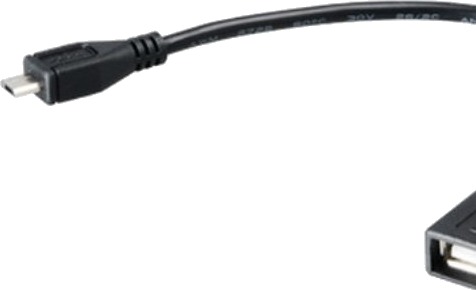 Akasa 15Cm Micro Usb Usb2.0 A 0,15 M Micro-Usb A Usb A Usb 2.0 Hankjønn/Hunkjønn Sort