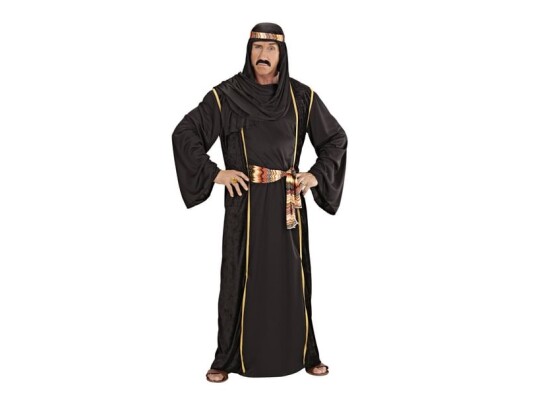 Widmann Arabisk Sheik Kostume Sort Widmann Arabisk Sheik Kostume Sort