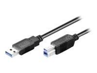 MCAB USB-kabel - USB-type A til USB Type B - 3 m MCAB USB-kabel - USB-type A til USB Type B - 3 m