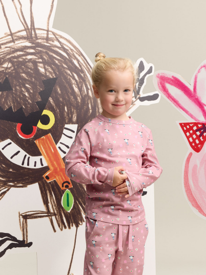 Gullkorn Bukkene Genser Rosa 122