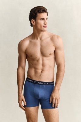Gant Boxer Brief 3 Pack Blå