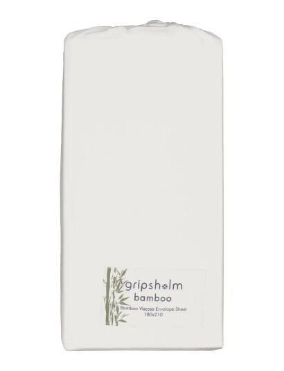 Gripsholm Envelope Sheet Bamboo 180X210Cm White 180X210 Cm White 180X210CM