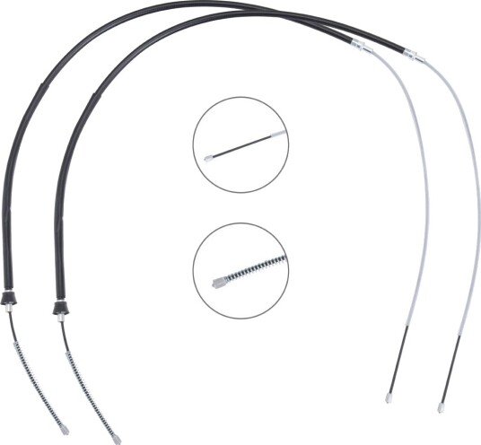 RIDEX 124C1726 Tautrekk håndbremse RIDEX 124C1726 Tautrekk håndbremse