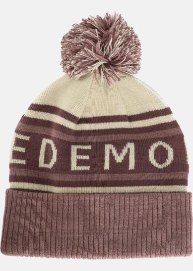 Swedemount Lofoten Knitted Pom Pom Mauve Onesize Luer