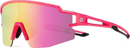 Rockbros Polariserte Sykkelbriller for Barn ??? UV-beskyttelse ??? Rosa