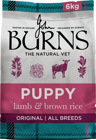 Burns Tørrfôr Puppy Original Og Ris Lam 2 X 6 kg