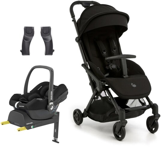 Beemoo Easy Fly Lux 4 Trille inkl Maxi-Cosi CabrioFix Babybilstol & Base Jet Black Beemoo Easy Fly Lux 4 Trille inkl Maxi-Cosi CabrioFix Babybilstol & Base Jet Black