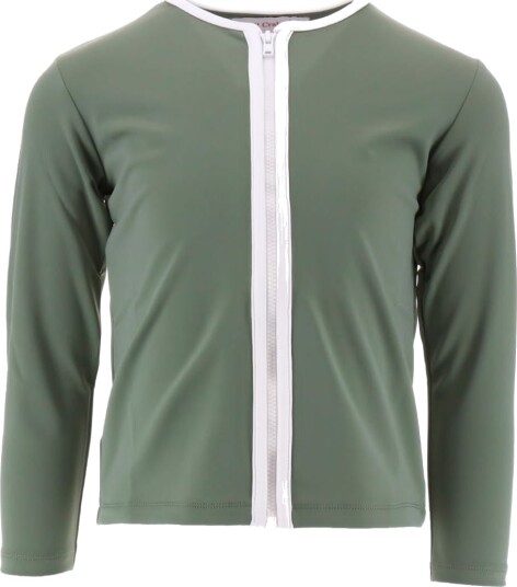 Petit Crabe Badetop Etoile Army Petit Crabe 5 6 år 110 116 Badetøy Grønn