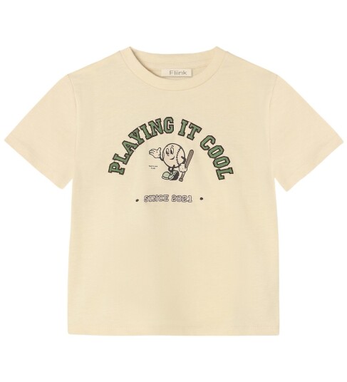 Fliink Sommer Cool T Shirt Cream 116 Fliink Sommer Cool T Shirt Cream 116