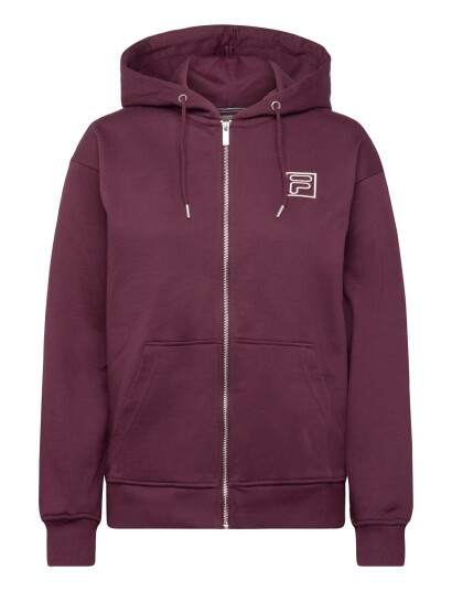 FILA Lagrio Loose Zip Hoodie Purple M FILA Lagrio Loose Zip Hoodie Purple M