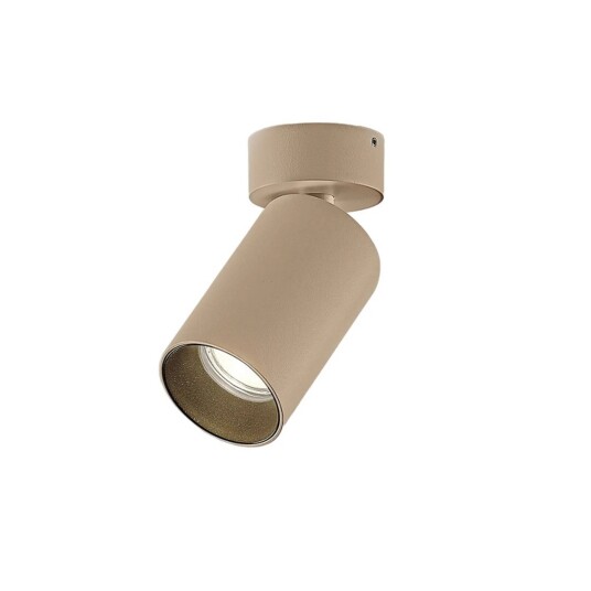Arcchio-spotlight Brinja, rund, kaffe, 1-lampe Arcchio-spotlight Brinja, rund, kaffe, 1-lampe