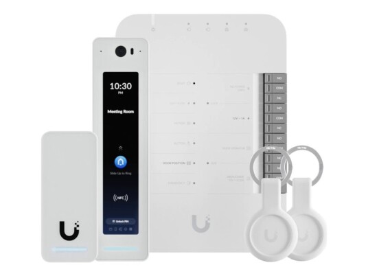 Ubiquiti UniFi G2 Kablet Tilgangskontroll Starter Kit med 7 Ethernet-tilkoblinger i Sølv Ubiquiti UniFi G2 Kablet Tilgangskontroll Starter Kit med 7 Ethernet-tilkoblinger i Sølv