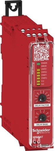 Schneider Electric Sikkerhetsrelé nødstopp Gate Tidfors, 24VDC S Schneider Electric Sikkerhetsrelé nødstopp Gate Tidfors, 24VDC S