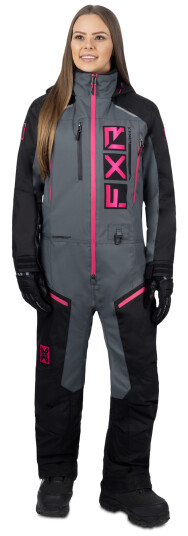 FXR Overall  Recruit Lite Dame Svart-Kull-Fuksia