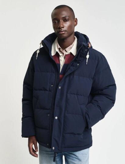GANT Heavy Down Jacket - Navy - XXXL GANT Heavy Down Jacket - Navy - XXXL