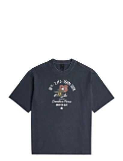 G Star Front Gr Angry Bee Loose R T Navy L