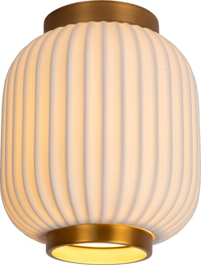 Gosse Taklampe  Diameter 20 Cm  Hvit
