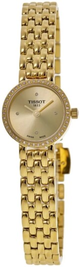 Tissot Dameklokke T140.009.63.026.00 Lovely  Gullfarget/Gulltonet