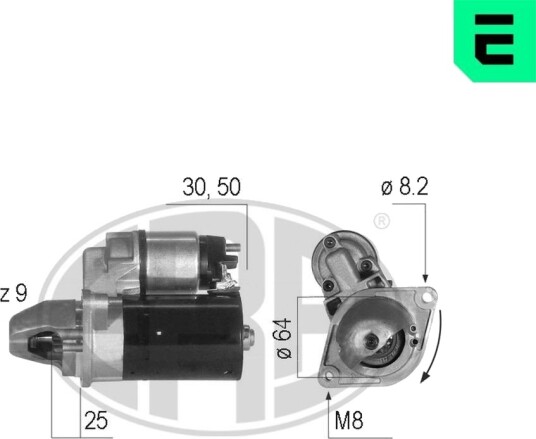ERA 220211A Starter ERA 220211A Starter