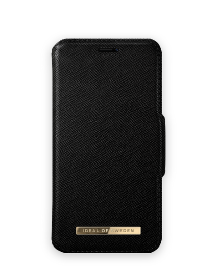 Ideal Of Sweden Wallet Case iPhone XS Saffiano Black