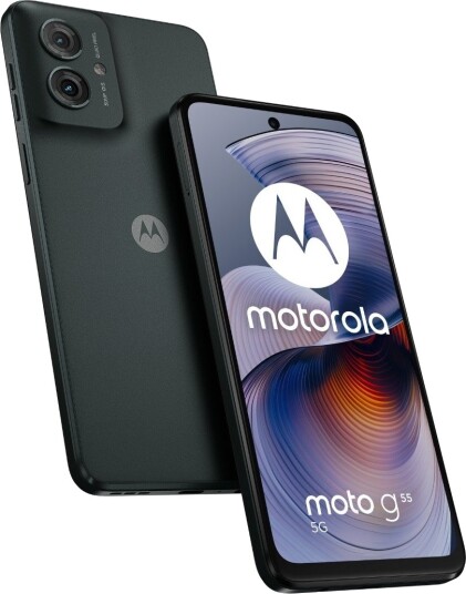 Motorola Moto G55 5G 256GB 6.49" Dual SIM Smarttelefon i Skoggrå