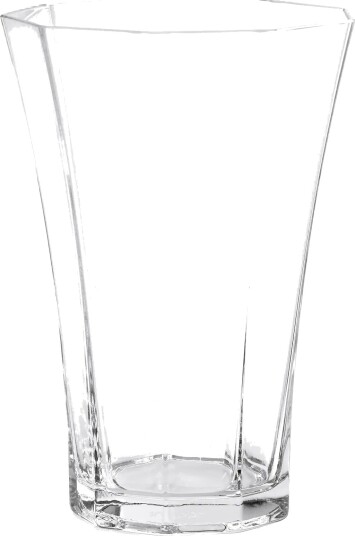 Cooee Design Liliané Vase 18Cm Clear   Nude   