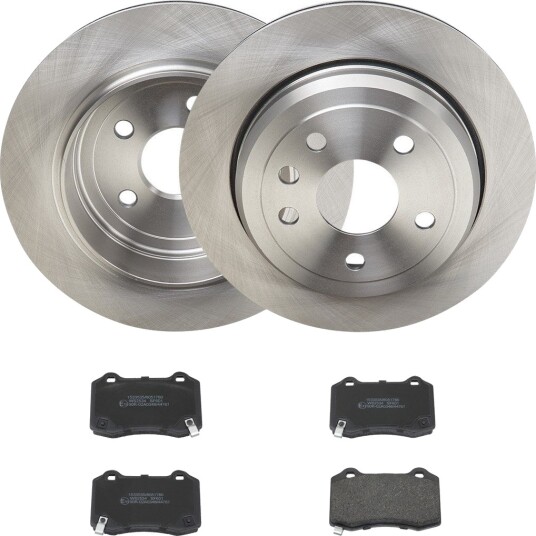 Bremseskiver og klosser RIDEX 3405B2371