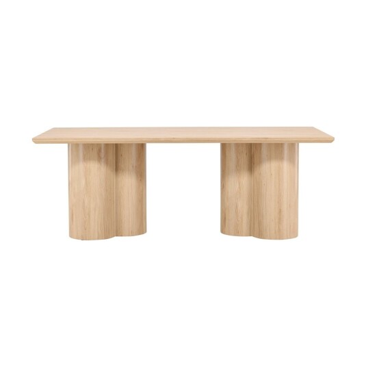 Venture Design Olivia spisebord Whitewash 210 x 100 cm Hvit