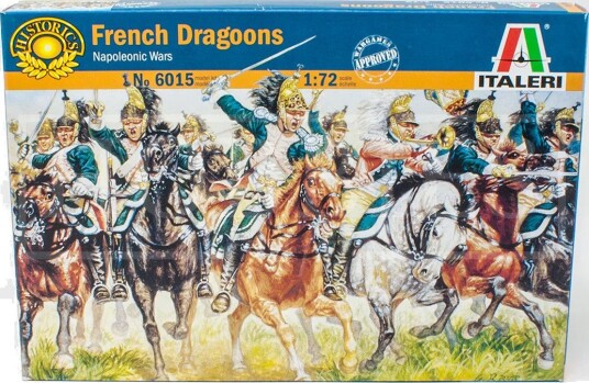 Italeri Franske Dragoner Napoleonskrigen Figurer 1:72 Italeri Franske Dragoner Napoleonskrigen Figurer 1:72