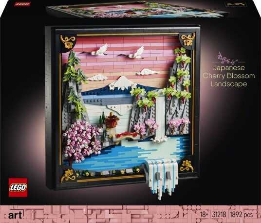 LEGO Art Landskap med japanske kirsebærtrær 31218 LEGO Art Landskap med japanske kirsebærtrær 31218