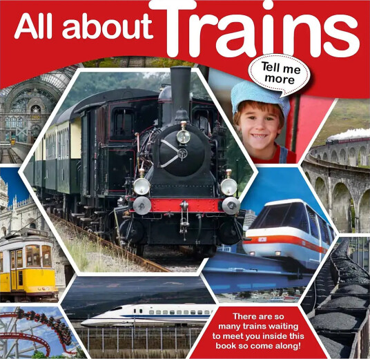 GLOBE Tell Me More   All About Trains   Multi/patterned   ENGLISH