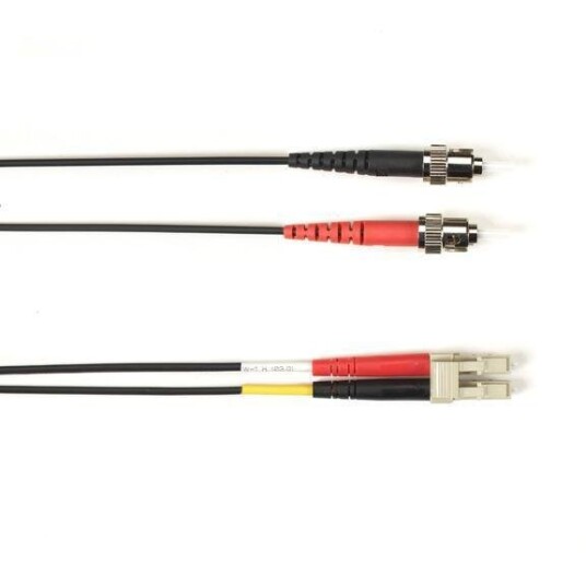Black Box 10 GIG Nettverkskabel Duplex 25m Sort