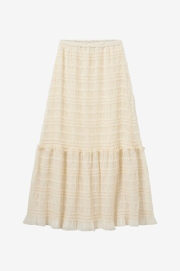 Sofie Schnoor Maxi skjørt MaxwellSW Skirt Hvit