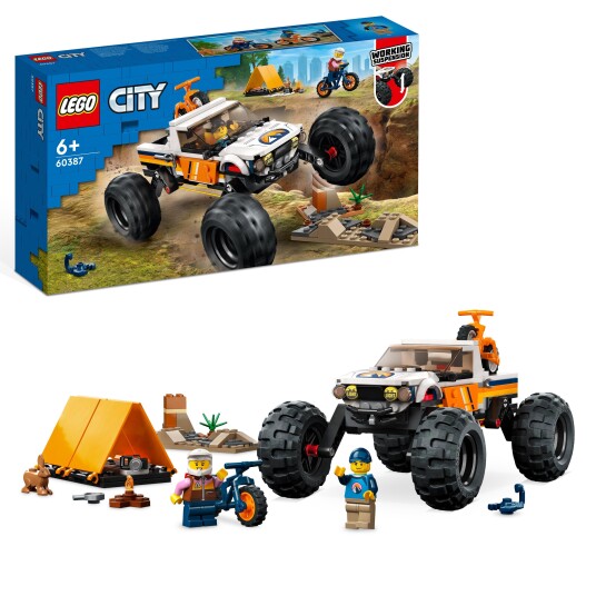 Lego City Terrengbil Med Firehjulstrekk 60387