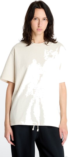 T skjorte New Balance Athletics Jersey T Shirt Linen S